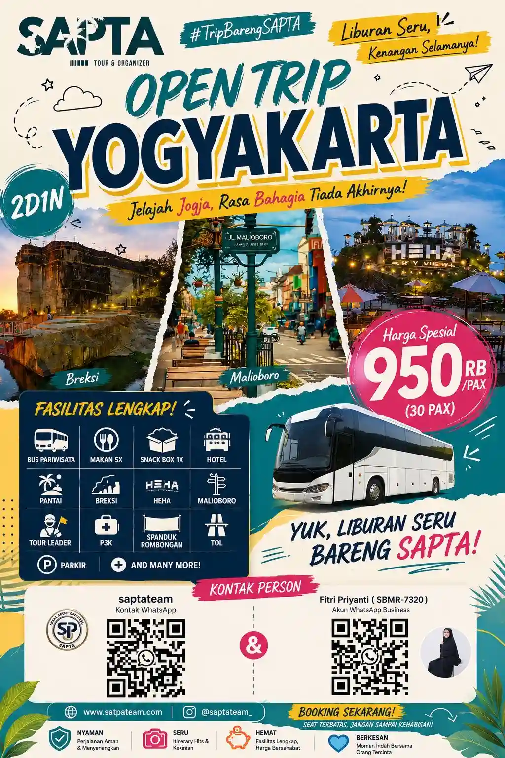 Paket Tour Yogya Trip di Yogyakarta
